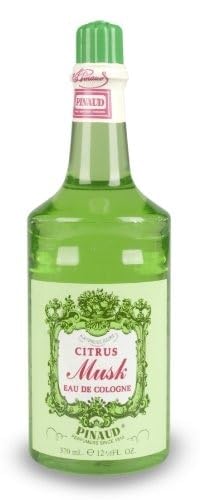 Clubman Pinaud Citrus Musk Aftershave Cologne, 12.5 oz - Refreshing & Toning