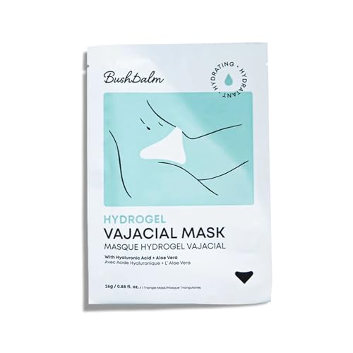 Bushbalm Vajacial Hydrogel Mask for Post Hair Removal Care