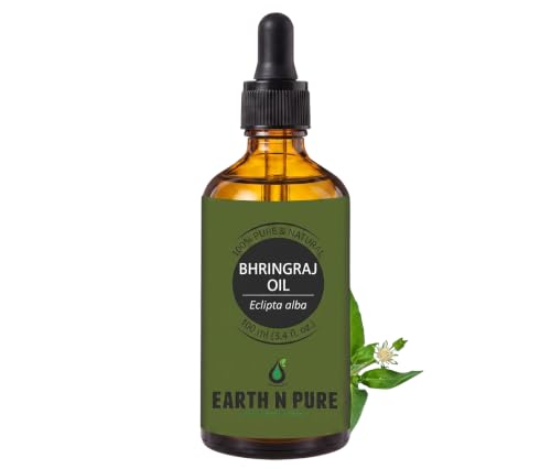 Bhringraj Oil for Hair Growth - 100ml Pure Ayurvedic Hair & Scalp Oil