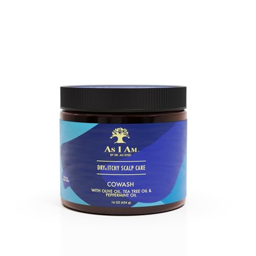 As I Am Dry & Itchy Scalp Care Cowash - 16 oz, Vegan Formula