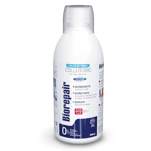 Biorepair Antibacterial Mouthwash - Protective Oral Care, 500ml