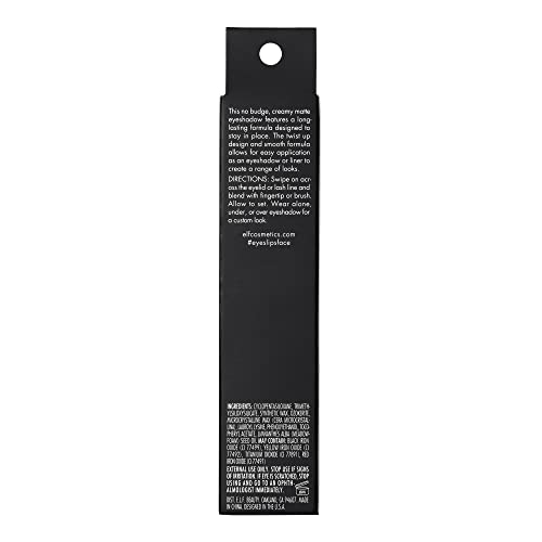 e.l.f. No Budge Matte Shadow Stick - Long-Wear Cream Eyeshadow