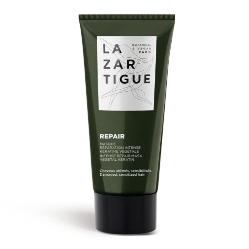Lazartigue Repair Hair Mask - Vegan Keratin Treatment for Damaged Hair