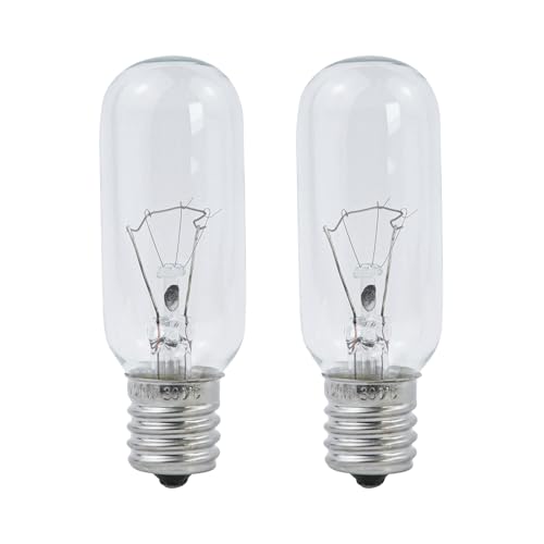 40W Incandescent Light Bulb Replacement for Samsung Microwave - 2-Pack