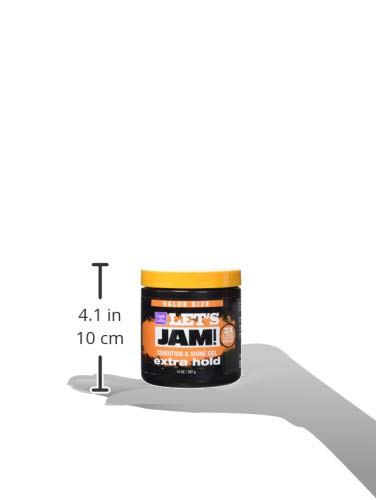 SoftSheen Carson Let's Jam Extra Hold Shining Gel 14oz (Pack of 6)