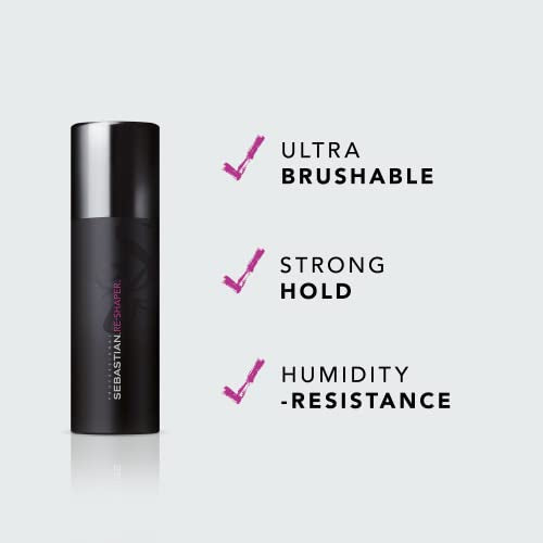 Sebastian Professional Re-Shaper Hairspray - Strong Hold, Humidity Resistant, Brushable