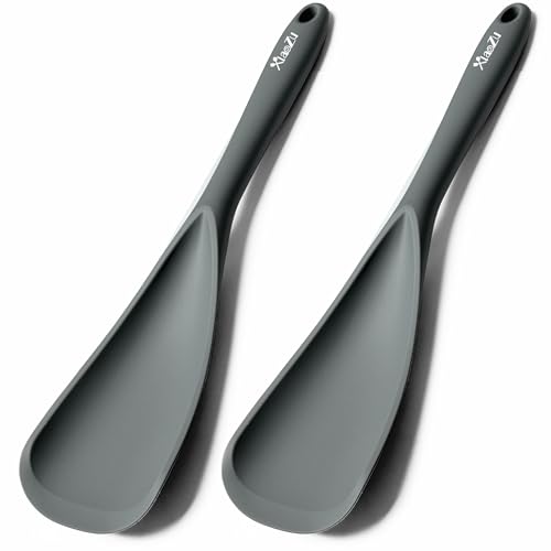 XiaoZu Silicone Cooking Spoon Spatula - 12.6" BPA-Free, Heat-Resistant Kitchen Tool