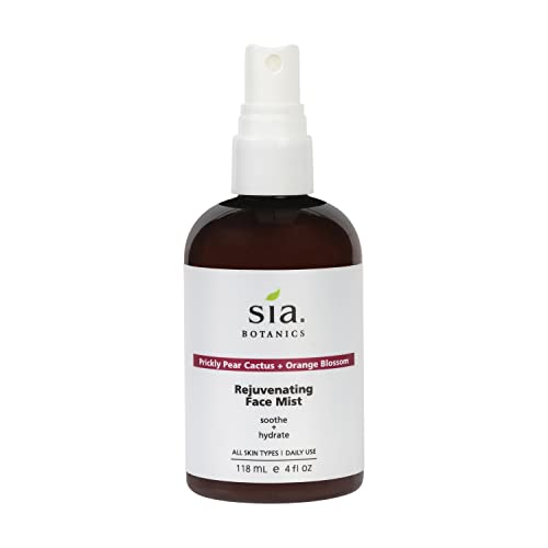 Sia Botanics Rejuvenating Face Toner Mist, 118ml Natural Desert Botanical