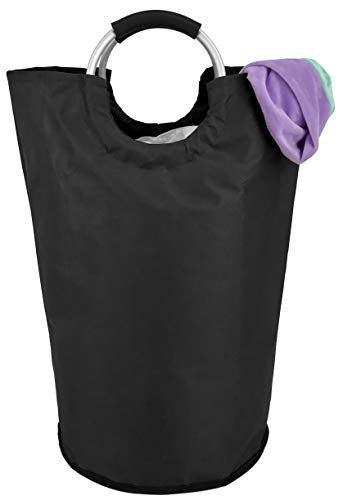 Handy Laundry 60L Collapsible Waterproof Laundry Basket - Durable, Foldable with Soft Grip Handles