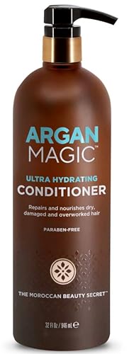 Argan Magic Ultra Hydrating Conditioner, Moisturizing Argan Oil - 32 oz