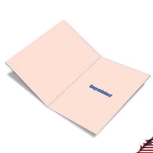 NobleWorks Jumbo 5 Year Work Anniversary Card - 8.5 x 11 Inch