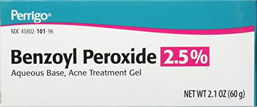 Perrigo 2.5% Benzoyl Peroxide Acne Treatment Gel - 60g Tube