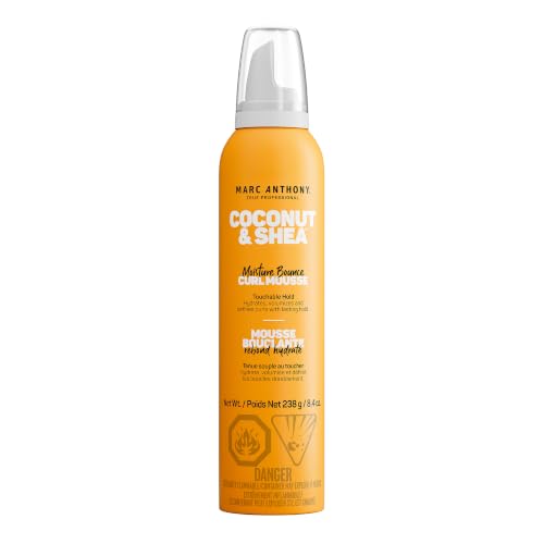 Marc Anthony Coconut & Shea Moisture Curl Mousse 8.4 oz