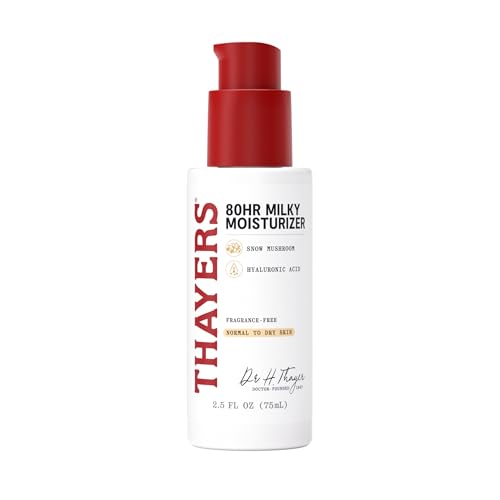THAYERS 80HR Milky Face Moisturizer with Hyaluronic Acid & Snow Mushroom