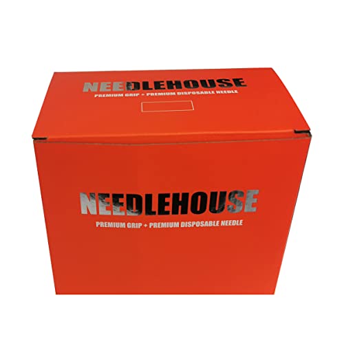 Needlehouse 1207RL Disposable Tattoo Needles and Tube Combo, 20-Pack