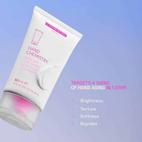 Hand Chemistry Anti-Aging Hand Cream - Non-Greasy Moisturizer for Dry, Cracked Hands