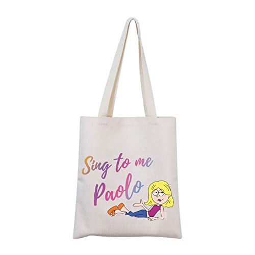 MNIGIU Tote Cosmetic Bag Sing to Me Paolo Makeup Pouch for Women