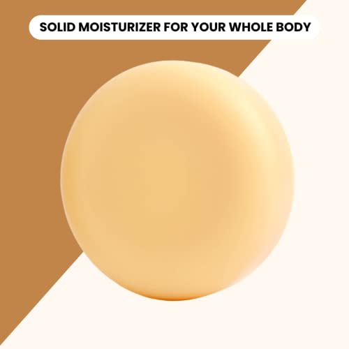 ECO ROOTS Coconut Solid Lotion Bar | Vegan Moisturizer in Tin