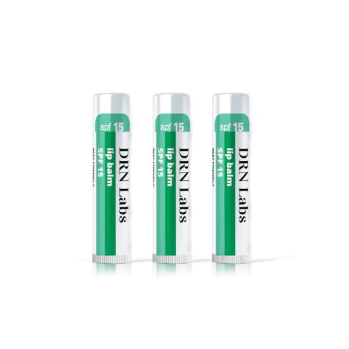 SPF 15 Mineral Sunscreen Lip Balm - Lemon & Mint - 3 oz