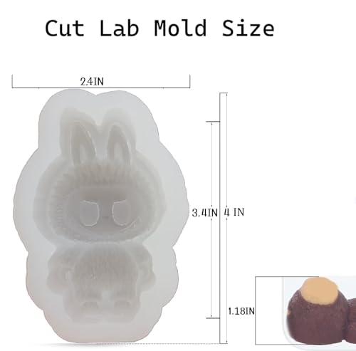3D Cute Labu Silicone Candy Mold - Versatile Chocolate & Ice Tray