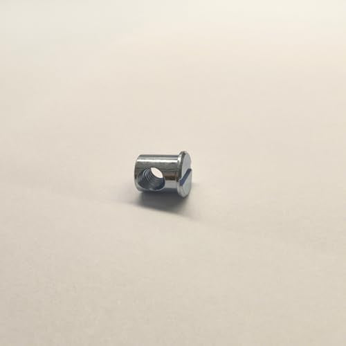 IKEA-Compatible Cross Dowel Nut Sleeve - Steel Replacement Parts, 4-Pack