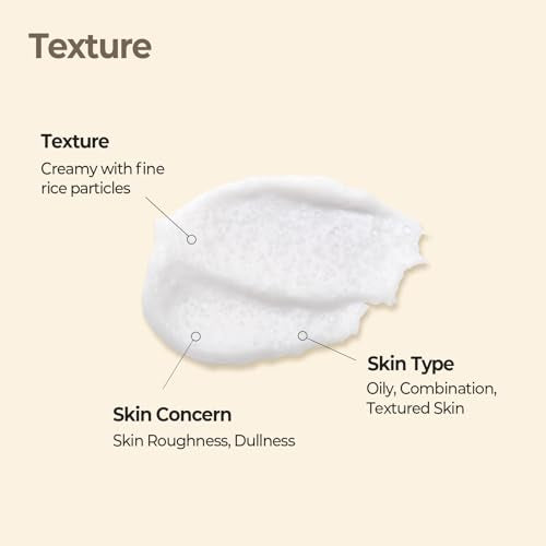 SKINFOOD Rice Mask Wash Off 3.5oz - Exfoliating & Soothing