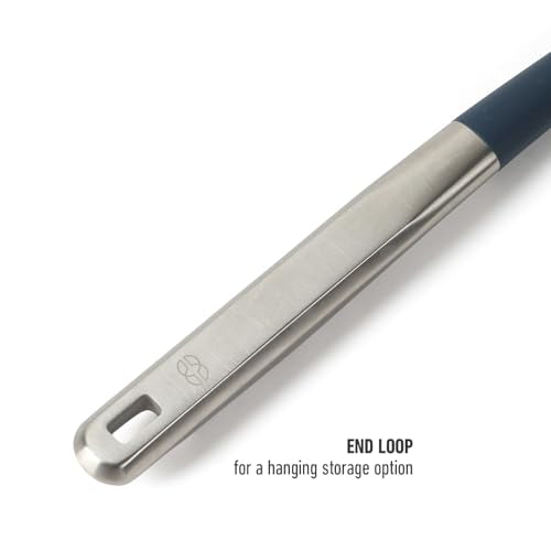 Calphalon Silicone-Tipped Cooking Spoon - High-Heat Resistant Stainless Steel