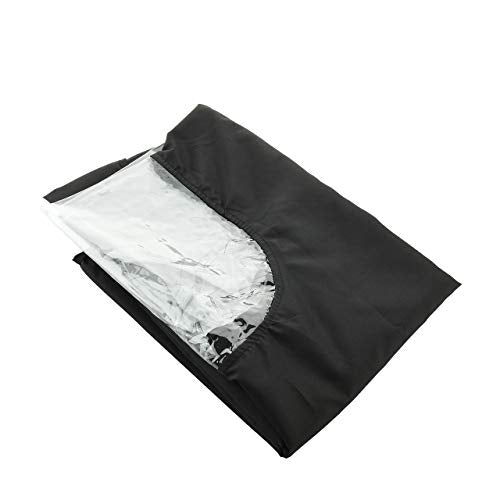 CM Barber Cape with Clear Window - Waterproof Hair Cutting Apron