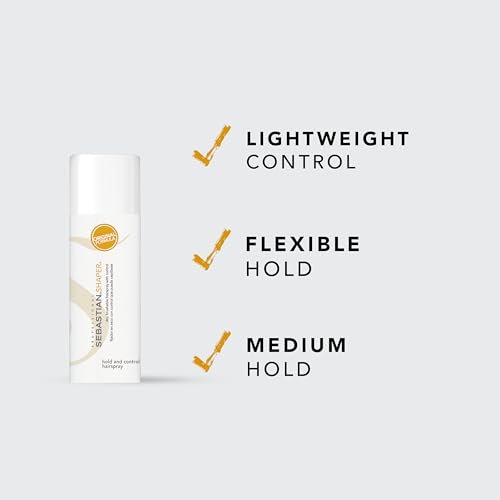 Sebastian Professional Shaper Classic Hairspray, Flexible Hold, 10.6 oz