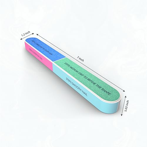 7-Way Nail Buffer Block for Smooth, Shiny Natural Nails