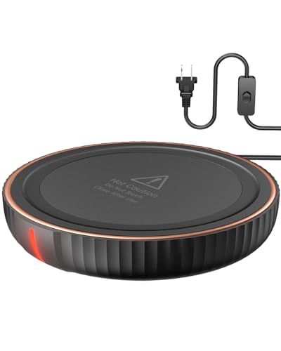 HouseGem Electric Candle Warmer & Coffee Mug Heater - Black