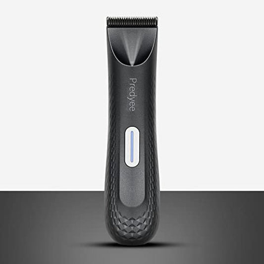 Manscape-Body Hair Trimmer for Men IPX7 Waterproof Ball Trimmer Pubic Hair with LED Light USB-C Rechargeable Wet/Dry Use for Beard Face Groin Manscaping No Nicks