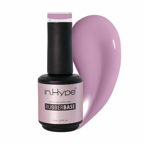 In.Hype Rubber Base Coat for Thin, Brittle Nails - UV/LED Cure