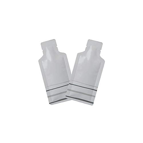 Pack of 100 Food Safe Aluminum Foil Sample Pouches - 2" x 4.3"