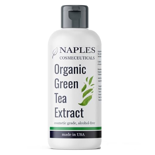 Naples Cosmeceuticals Organic Green Tea Extract Liquid 4 oz - Skin & Hair Care
