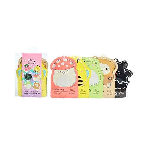 TONYMOLY x Squishmallows Slumber Squad Self-Care Mask Set - 5 Pack