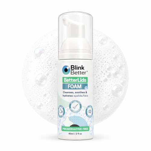 BlinkBetter Foaming Eyelid Cleanser with Tea Tree Oil – 2 fl oz