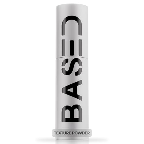 BASED Hair Texturizing Powder, Lightweight & Volumizing Hair Styling Powder with Matte Finish, Add Texture to Hair with Medium Hold, For Short to Medium Hair, (1.69oz Bottle, 2.5 Gram Fill, Pack of 1)