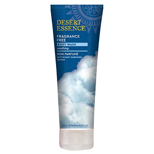 Desert Essence Fragrance-Free Body Wash for Sensitive Skin, 8 fl oz