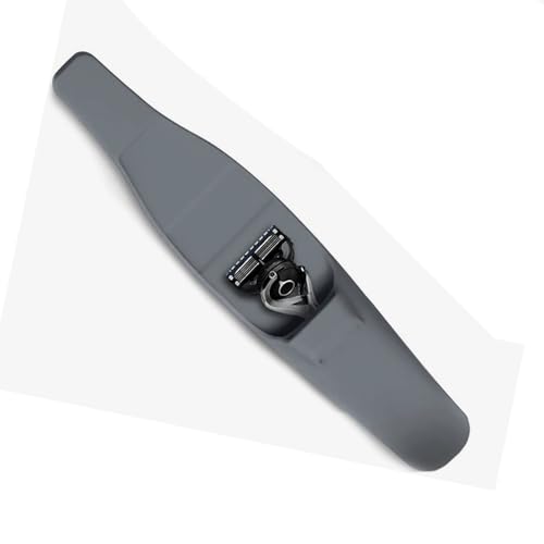 LinMei Silicone Razor Travel Case Gray 2pcs Waterproof & Dustproof for Gillette, Parker, Merkur Razors