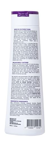 Icy Cool Blonde Hair Toning Mask with Argan Oil - 11.8 Fl. Oz