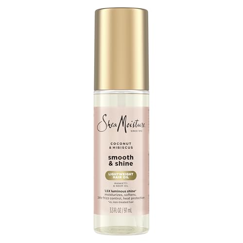 SheaMoisture Coconut & Hibiscus Smooth & Shine Hair Oil 3.3oz