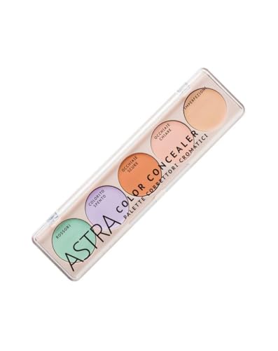 ASTRA 5-Color Cream Concealer Palette for Flawless Complexion Coverage