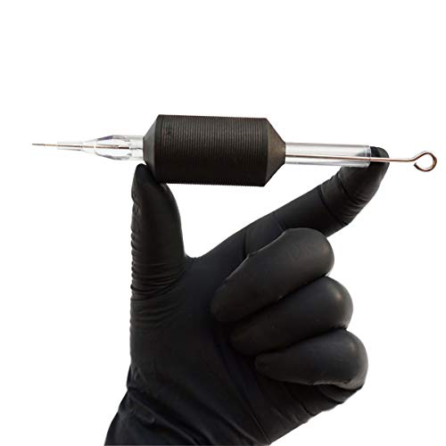 Needlehouse 1207RL Disposable Tattoo Needles and Tube Combo, 20-Pack