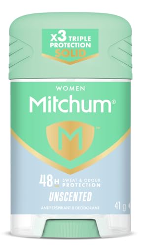 Mitchum Unscented 48-Hour Odor & Sweat Control Stick - 41g