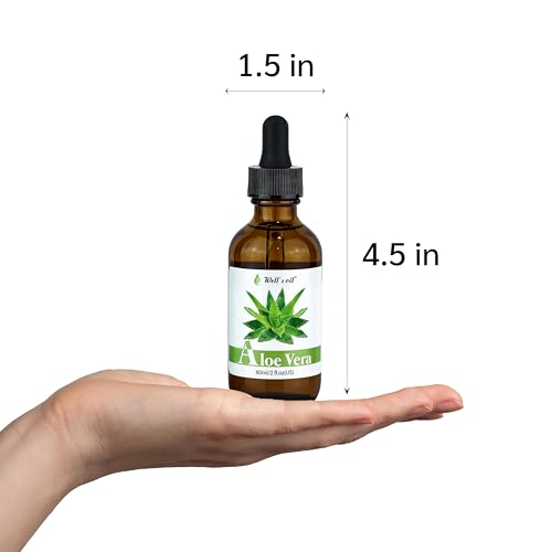 Well's Oil Aloe Vera Oil for Skin & Hair - Hydrating & Nourishing 60ml