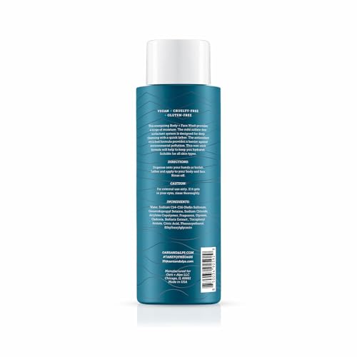Oars + Alps Men's Body & Face Wash - Moisturizing 13.5 Fl Oz