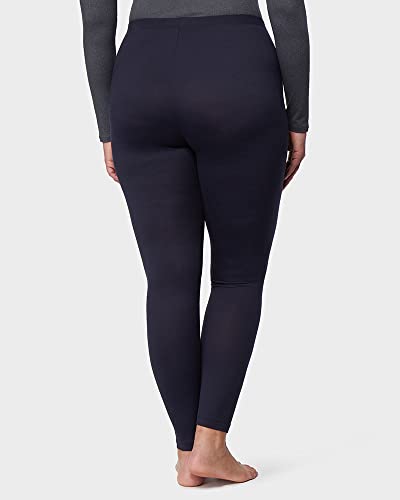 Women's Lightweight Thermal Leggings - Form Fitting, 4-Way Stretch Base Layer