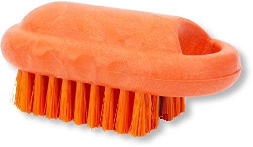 SPARTA 5-Inch Commercial Hand and Nail Scrub Brush, Orange