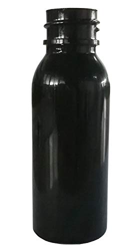 HOSL 36 Pack 1 Ounce Refillable Black Fine Mist Spray Bottles